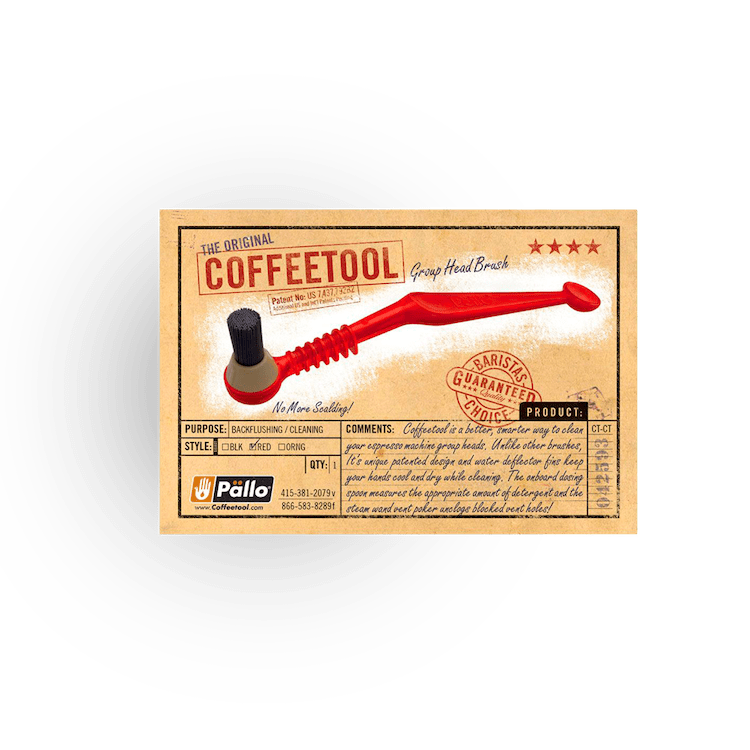 Group Head Cleaning Brush