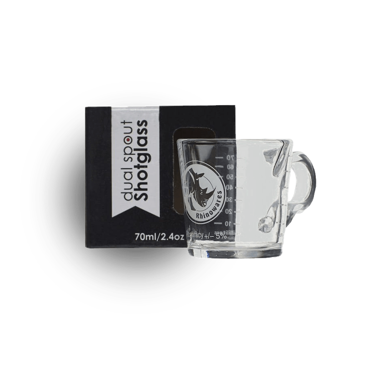 Rhinoware - Dual Spout Shot Glass (2.4oz)